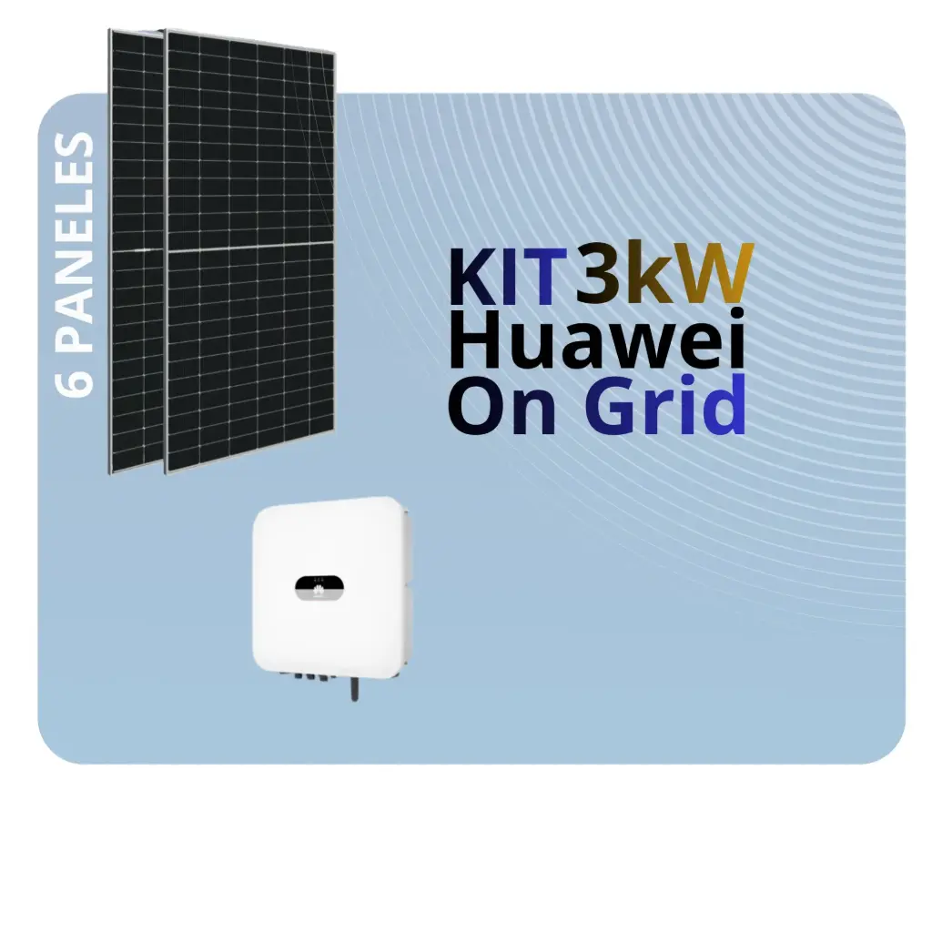 KIT 3 kW Huawei On Grid 