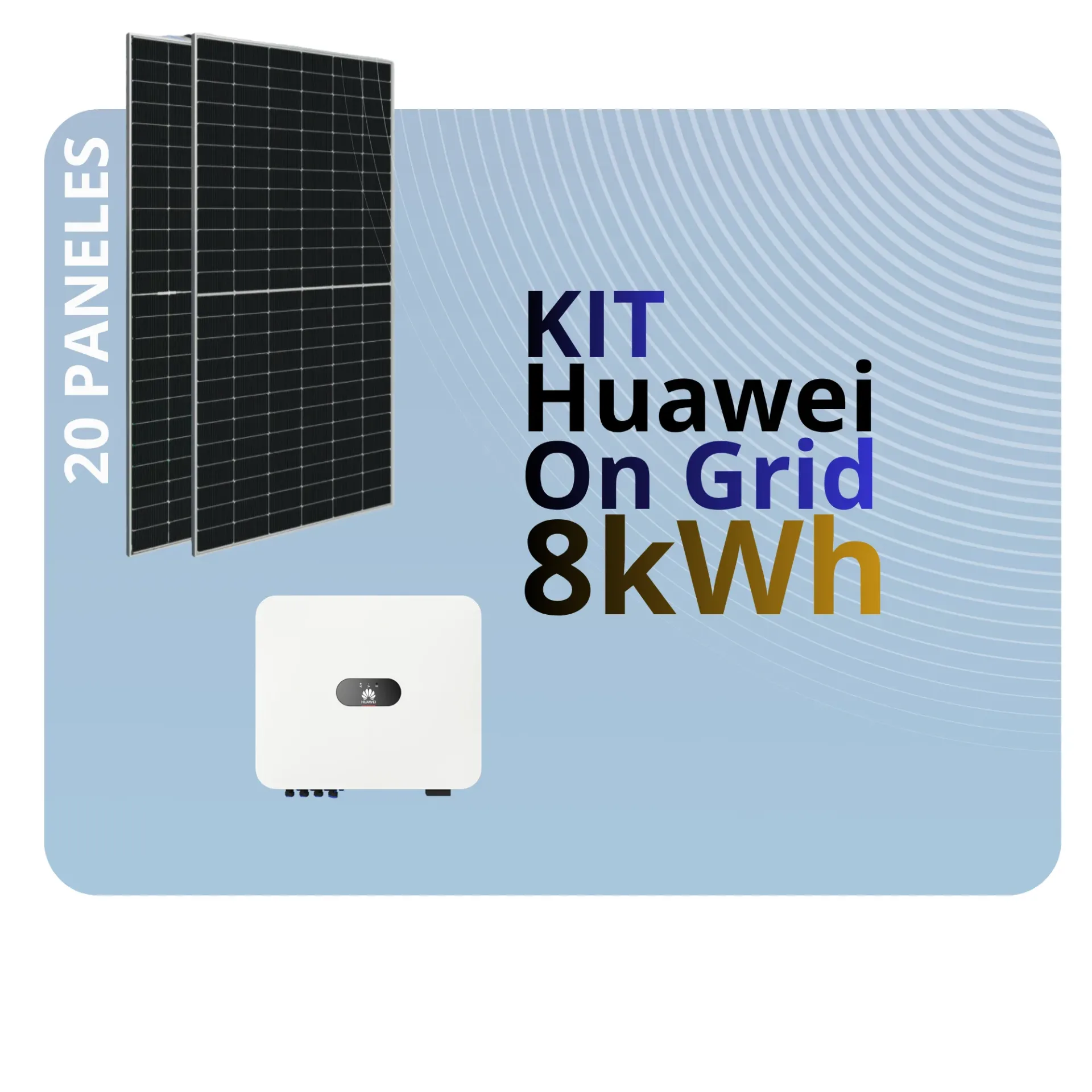 KIT 8 kW Huawei On Grid