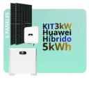 KIT 3 kW Huawei Híbrido 5 kWh