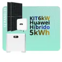 KIT 6 kW Huawei Híbrido 5 kWh