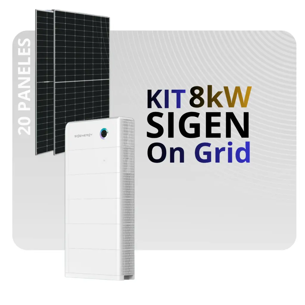KIT 8 kW Sigen On Grid