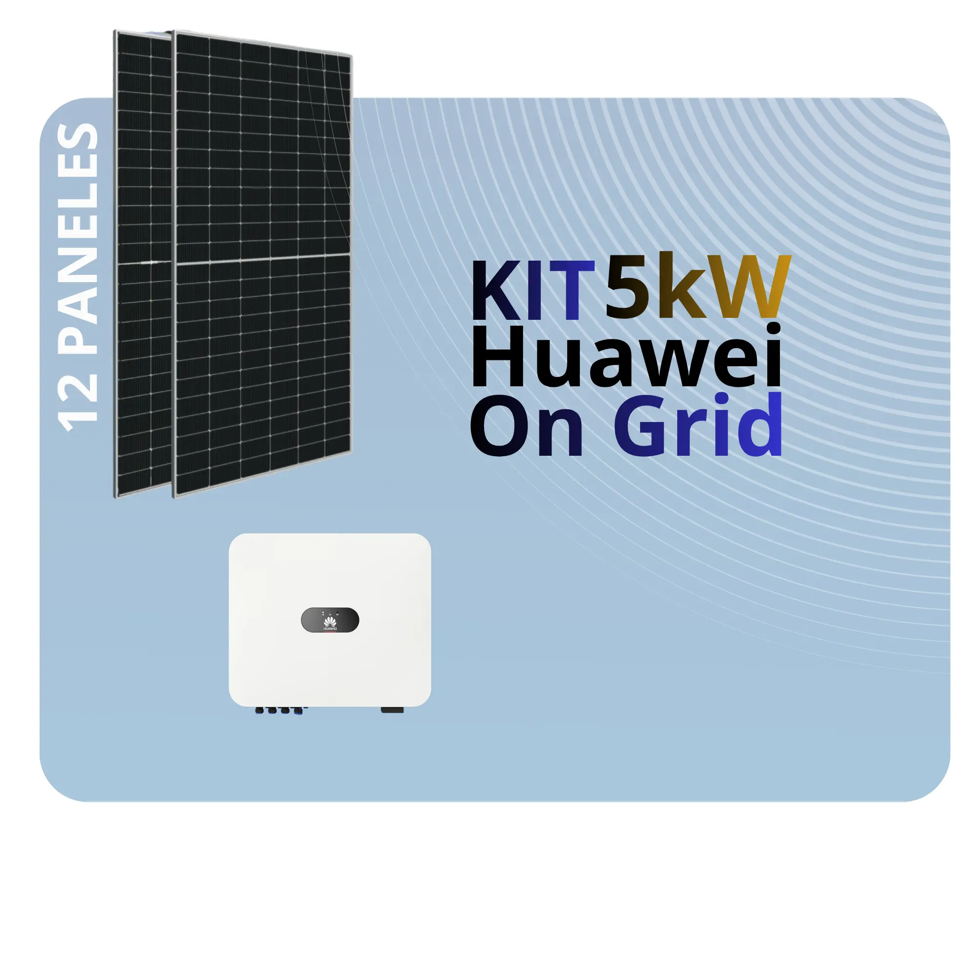 KIT 5 kW Huawei On Grid