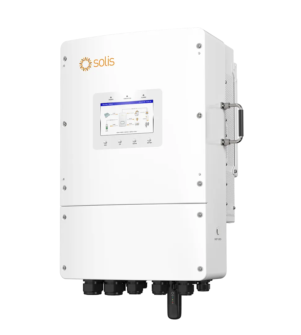 Imagen referencial Solis serie K03-NV del proveedor. No confirma la referencia L-PLUS de los productos de 12 y 16 kW.